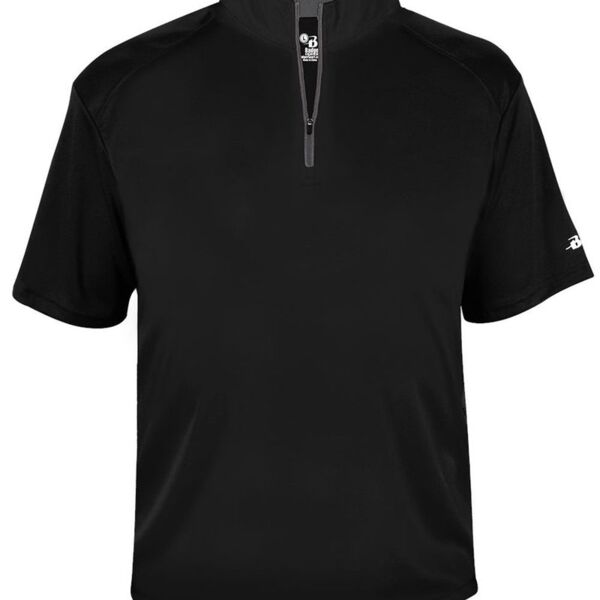 Badger B-Core Quarter-Zip T-Shirt 4199 B-Core Quarter-Zip T-Shirt Thumbnail